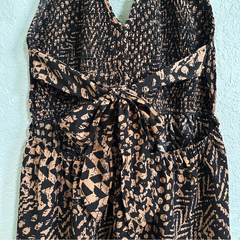 NWT•VICI•Boho Halter Neck Jumpsuit•Size Medium - Picture 9 of 16
